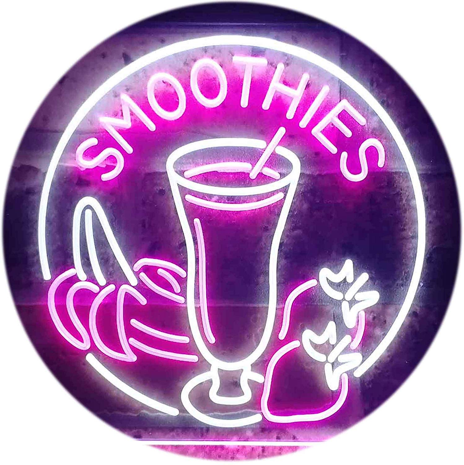 Smoothies LED Neon Light Sign