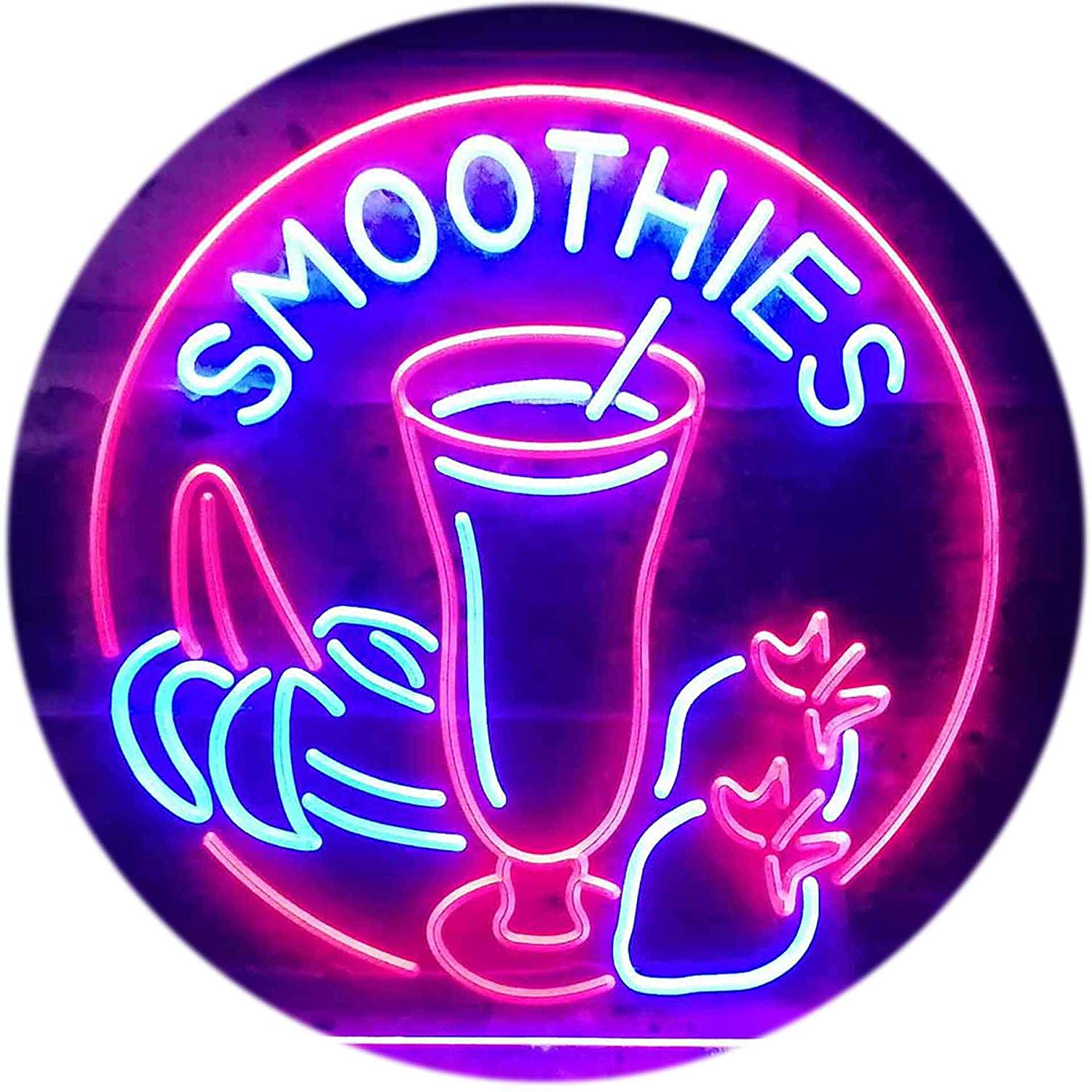 Smoothies LED Neon Light Sign